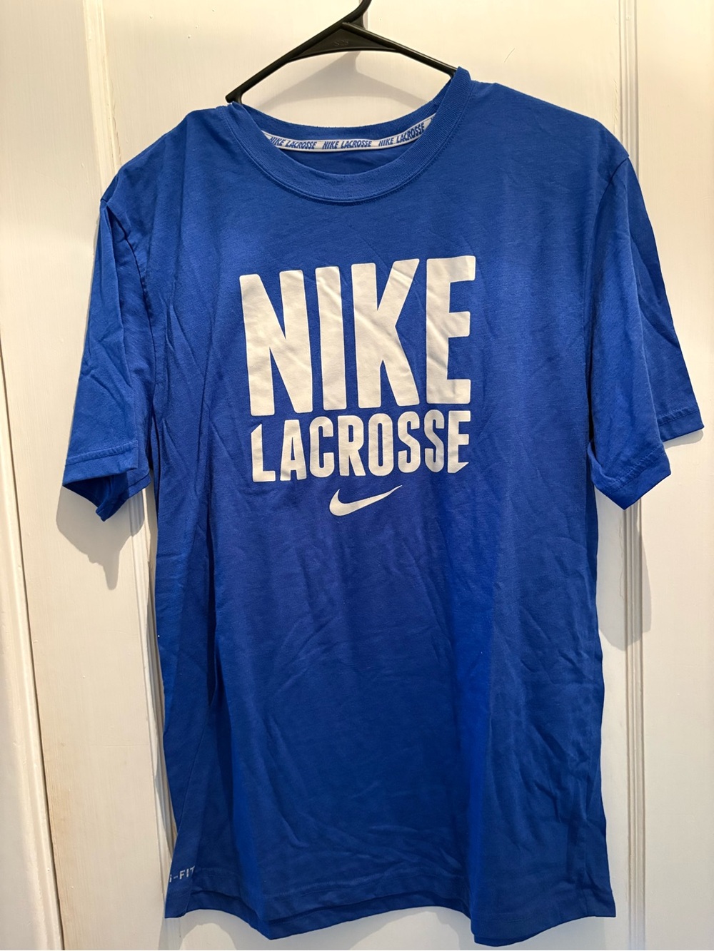 Nike Royal Blue Lacrosse Short-Sleeve Tee
